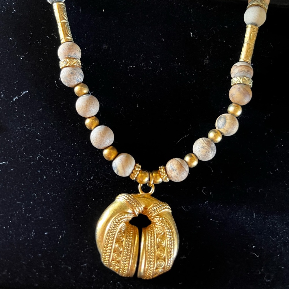 Arque Arte, 24k gold jewelry set; necklace, earrings and bracelet. Exquisite! - Picture 13 of 13